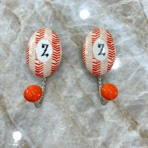 “Z” monogram Anthropologie hooks. Mint condition.